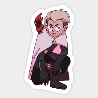 hunter and flapjack Sticker